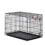 ... Double-Door Folding Metal Dog Crate, 36 Inches by 24 Inches | bidorbuy