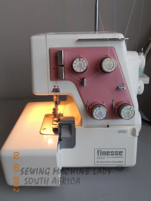 Sewing Machines & Overlockers - JANOME FINESSE 234D OVERLOCKER was sold