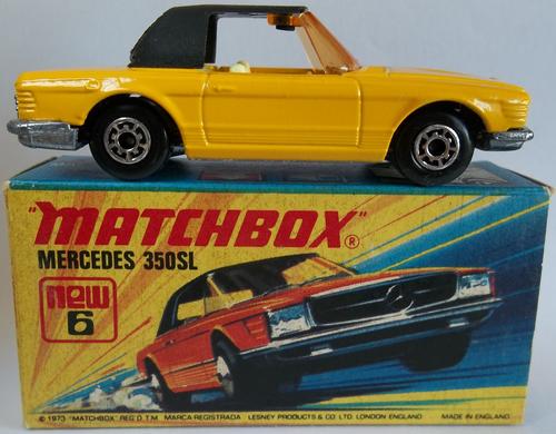 Matchbox superfast mercedes 350sl #6