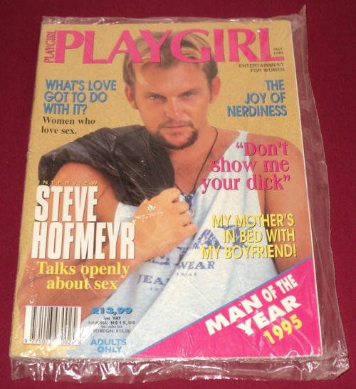 playgirl magazine center fold